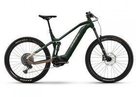 Haibike AllMtn 7 i750Wh 12-G GX Eagle Mat/Gloss Green/Caramel/Black vel. L