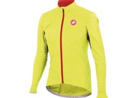 Pánská cyklobunda CASTELLI VELO Jacket col.032 Yellow/Red
